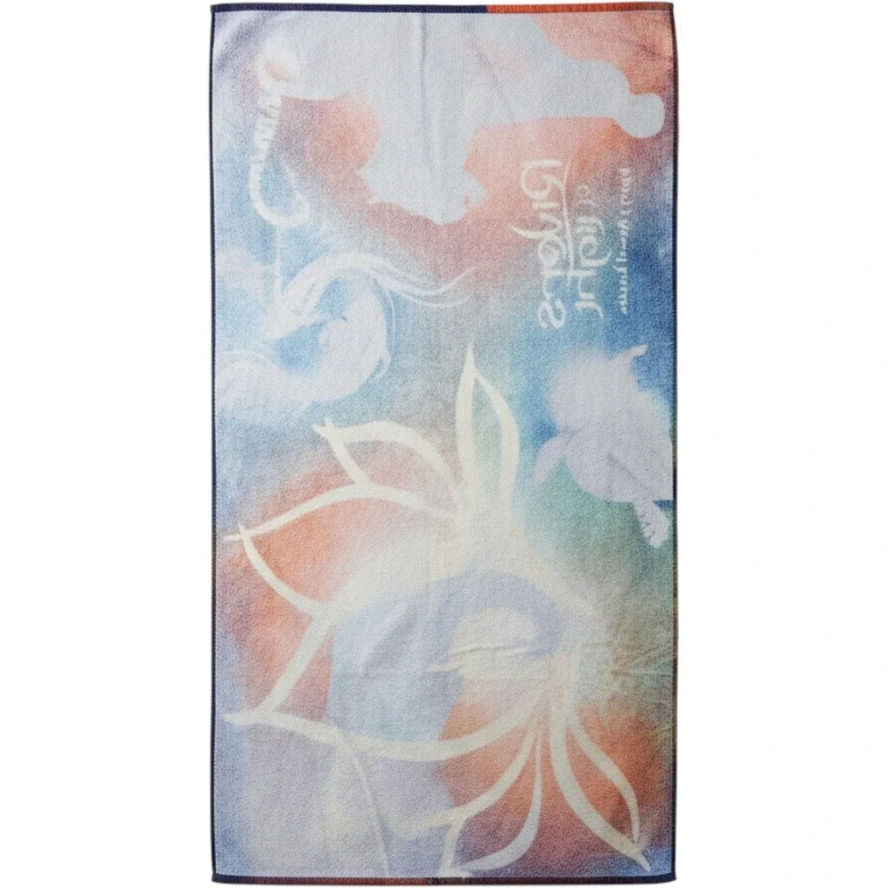 Disney Parks Rivers of Light Animal Kingdom Beach Towel Multicolor Cotton 31x58